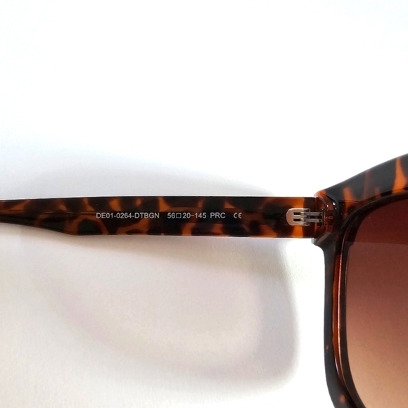 DIFF NWT Square oversized Sunglasses  56mm Charitable Eyewear NEW - Picture 4 of 5